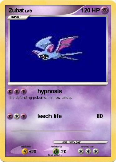 Pokemon Zubat