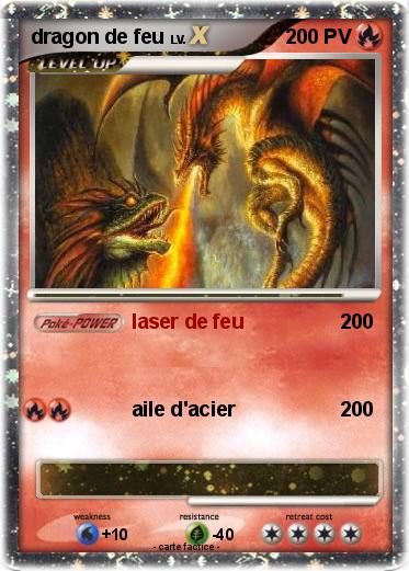 Pokemon dragon de feu
