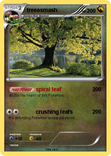 Pokemon treeasmash