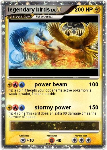 Pokemon legendary birds