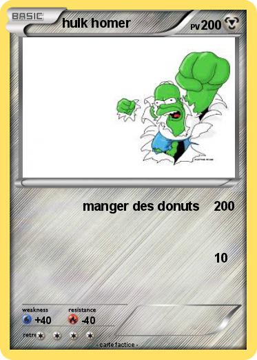 Pokemon hulk homer