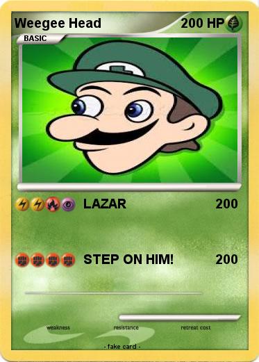 Pokemon Weegee Head