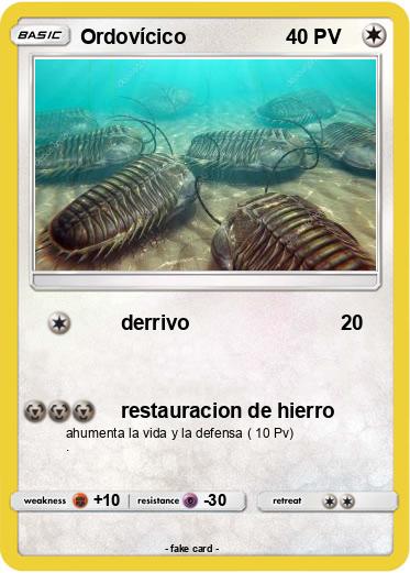 Pokemon Ordovícico