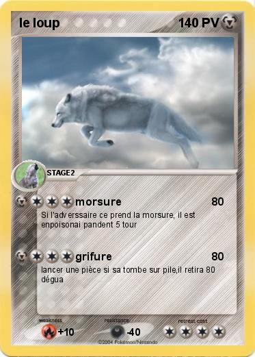 Pokemon le loup