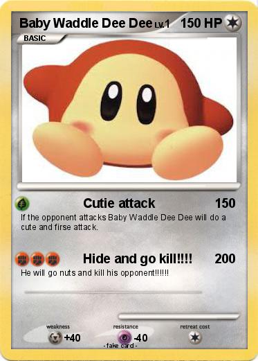 Pokemon Baby Waddle Dee Dee