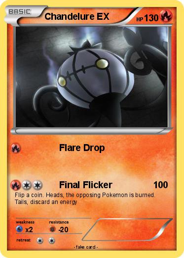 Pokemon Chandelure EX