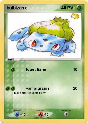 Pokemon bulbizarre