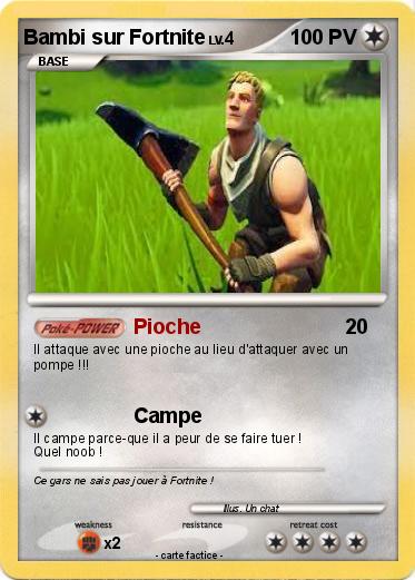 Pokemon Bambi sur Fortnite