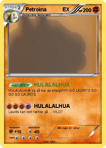 Pokemon Petroina           EX