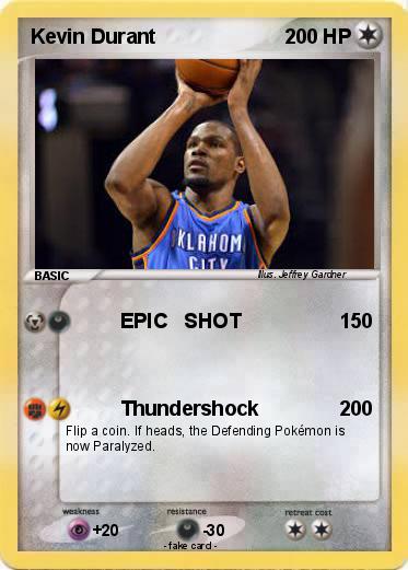 Pokemon Kevin Durant