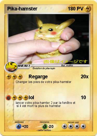 Pokemon Pika-hamster