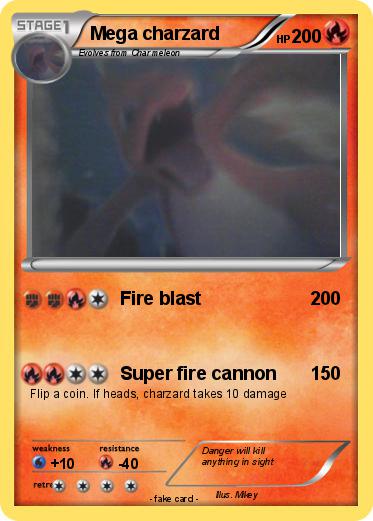 Pokemon Mega charzard