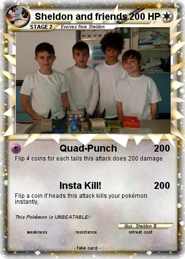 Pokemon Sheldon and friends