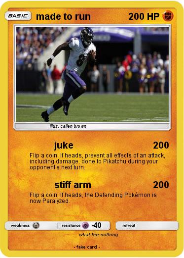Pokemon made to run