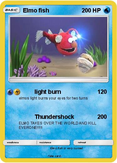 Pokemon Elmo fish