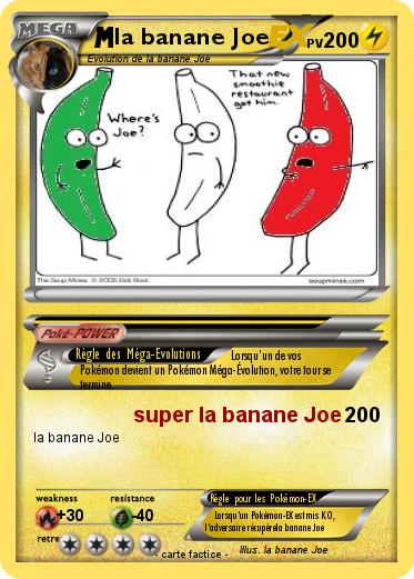 Pokemon la banane Joe