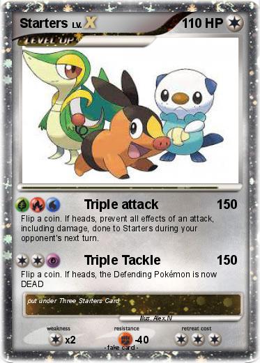 Pokemon Starters