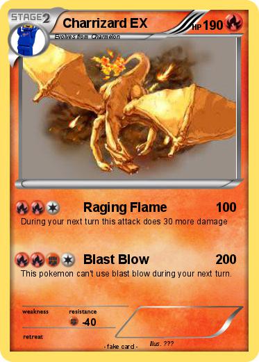 Pokemon Charrizard EX