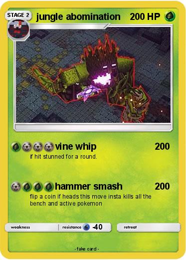 Pokemon jungle abomination