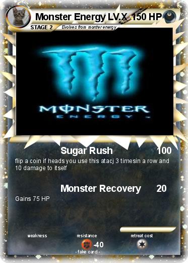 Pokemon Monster Energy LV.X