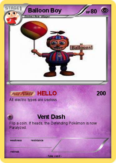 Pokemon Balloon Boy
