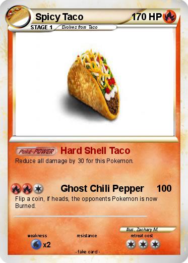 Pokemon Spicy Taco