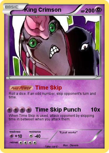 Pokemon King Crimson