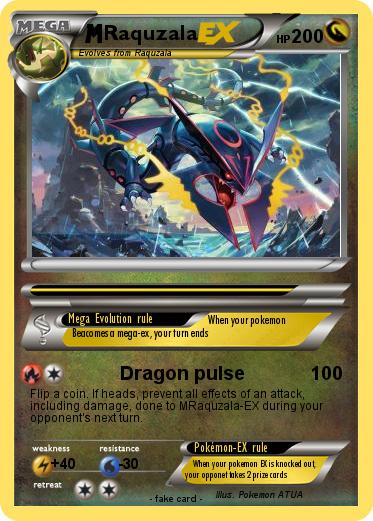 Pokémon Raquzala - Dragon pulse - My Pokemon Card