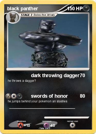 Pokemon black panther