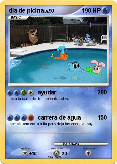 Pokemon dia de picina