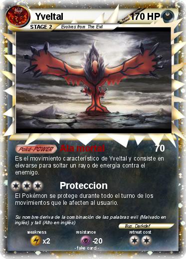 Pokemon Yveltal