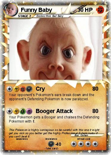 Pokemon Funny Baby