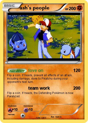 Pokemon ash's people