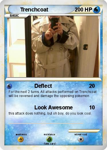 Pokemon Trenchcoat
