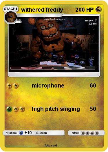 Pokemon withered freddy
