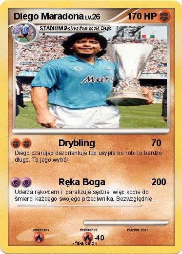 Pokemon Diego Maradona