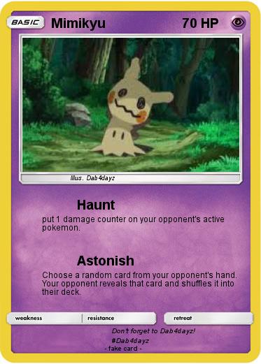 Pokemon Mimikyu