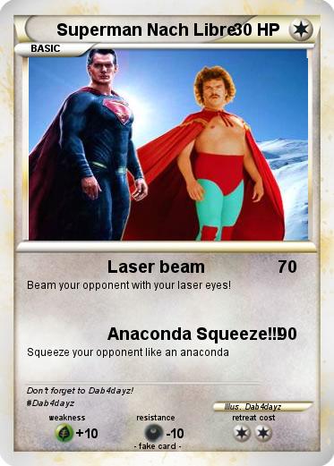 Pokemon Superman Nach Libre