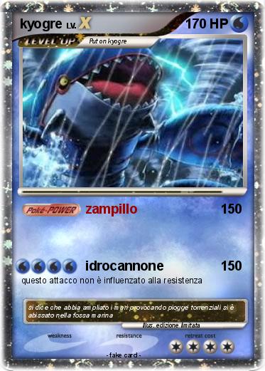Pokemon kyogre