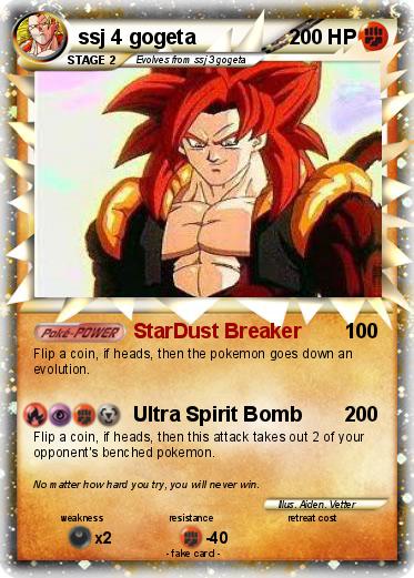 Pokemon ssj 4 gogeta