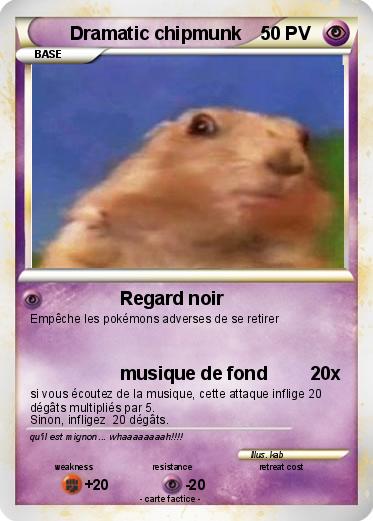 Pokemon Dramatic chipmunk