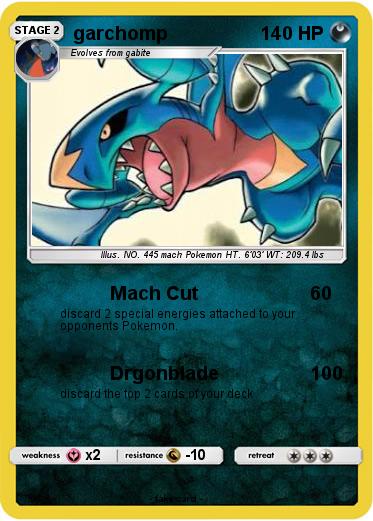 Pokemon garchomp
