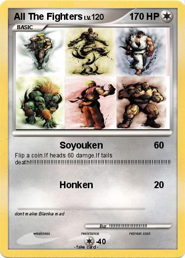 Pokemon All The Fighters