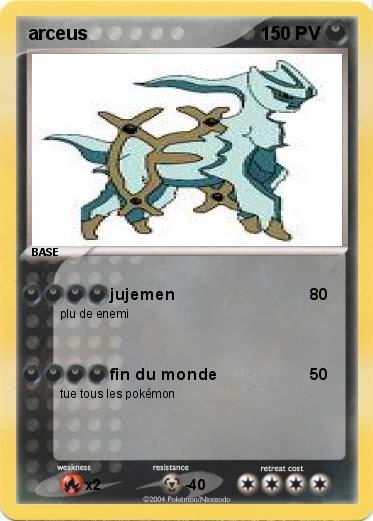 Pokemon arceus