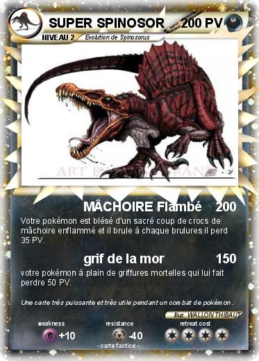 Pokemon SUPER SPINOSOR