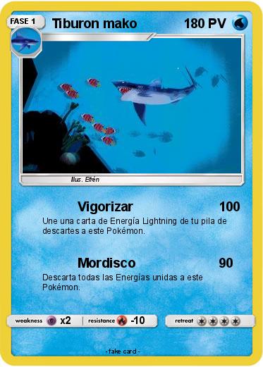 Pokemon Tiburon mako