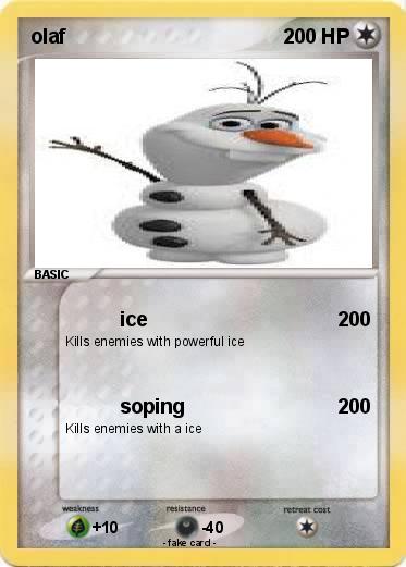 Pokemon olaf
