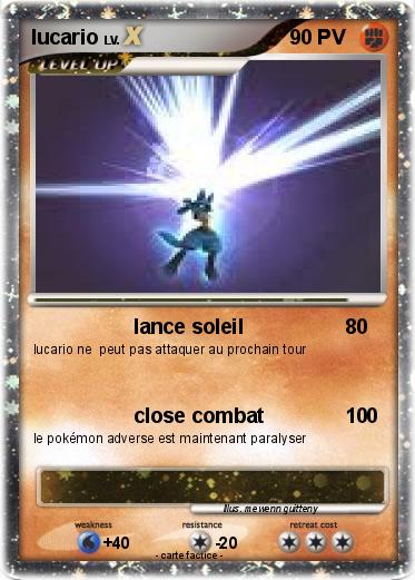 Pokemon lucario