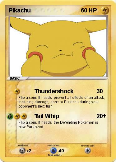 Pokemon Pikachu