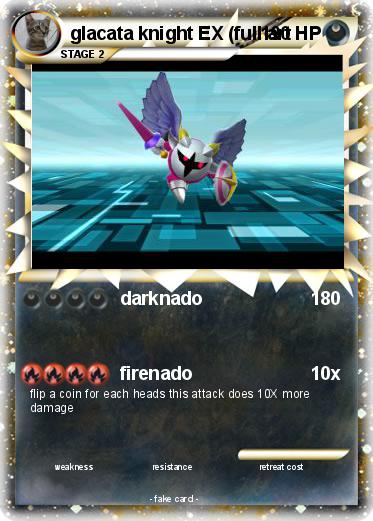 Pokemon glacata knight EX (full art